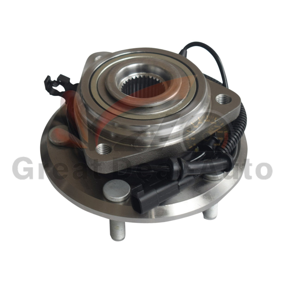 2x Front Left & Right Wheel Hub Bearing Assembly for Jeep Wrangler JK 2007-2012