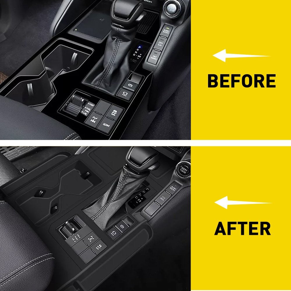 Silicone Rubber Gear Shift Panel Trim Suitable For Toyota Prado LC250 24-25 RHD