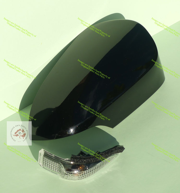 Right Side Mirror Cap Case Cover for Toyota Corolla E170 E180 Eclipse Black 218