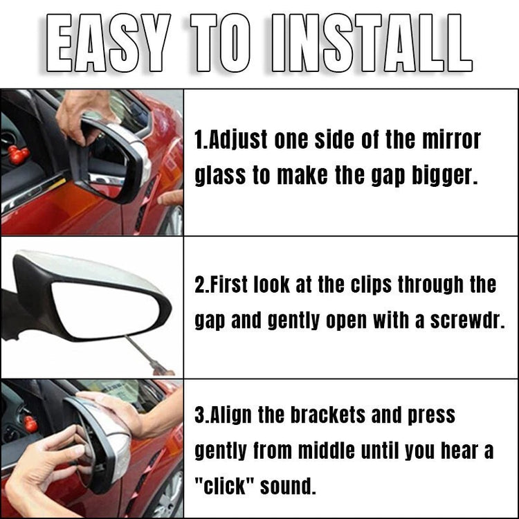 Right Side Mirror Glass for VW GOLF MK7 MK7.5 2013-2018 With Heated Convex Base