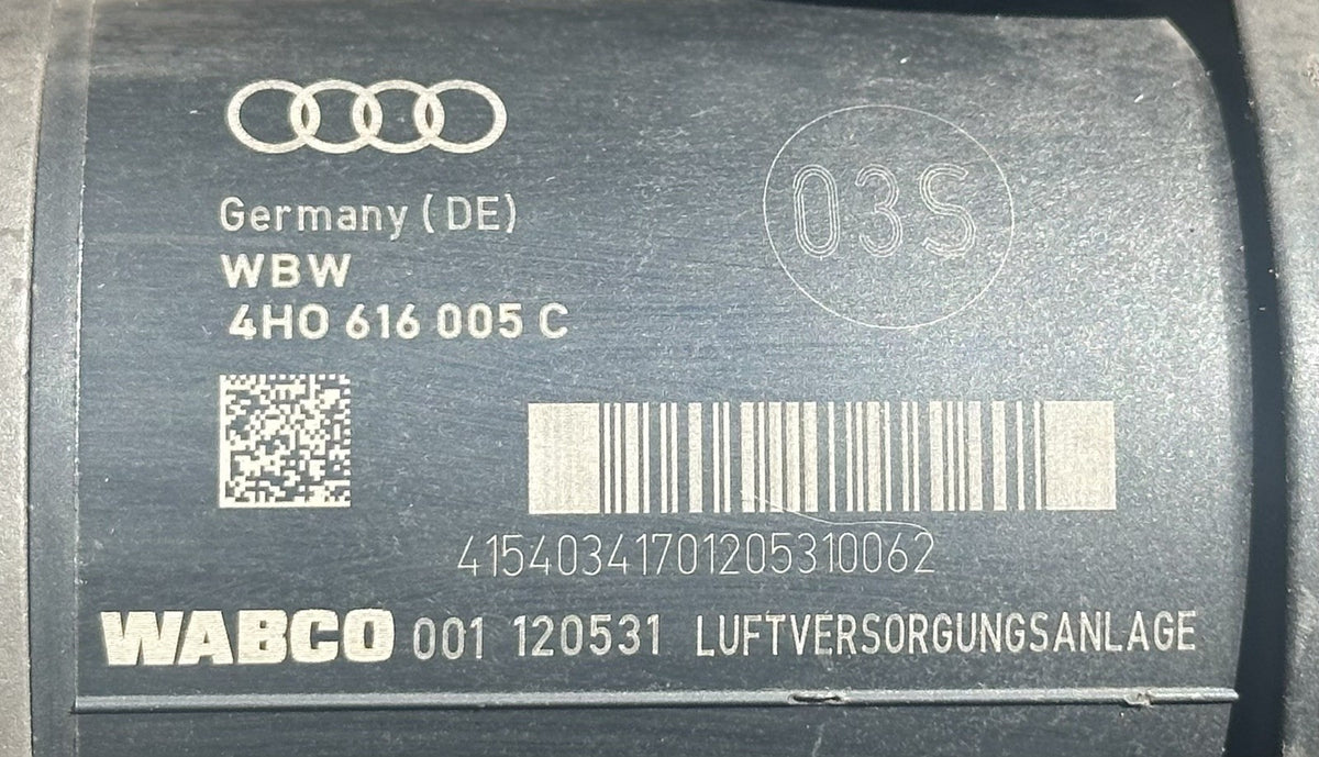 OEM Audi A8 S8 D4 Air Suspension Compressor Pump WABCO 4H0616005C Genuine