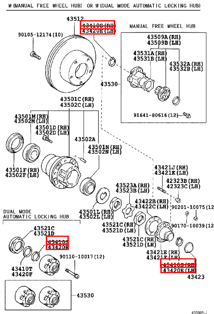 Genuine LandCruiser HDJ80 HDJ79 HDJ78 Front Axle Outer CV Circlip Snap Ring
