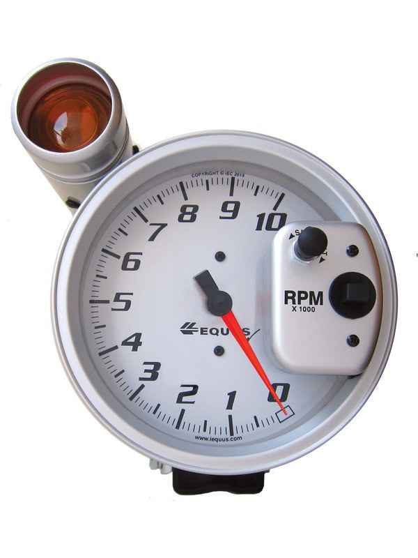 Equus Tachometer 10000 RPM Electric Analog 5 Diameter Pedestal Mount (E6081S)