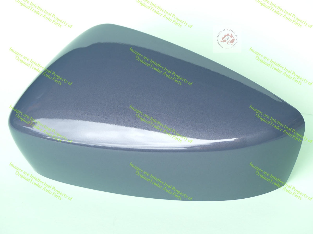 Left Door Mirror Cap Case Cover for Mazda 2 DJ DL Polymetal Grey Metallic 47C