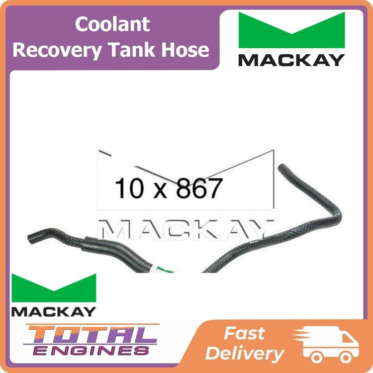 Mackay Coolant Recovery Tank Hose fits Holden Barina TK 1.6L - CH5763