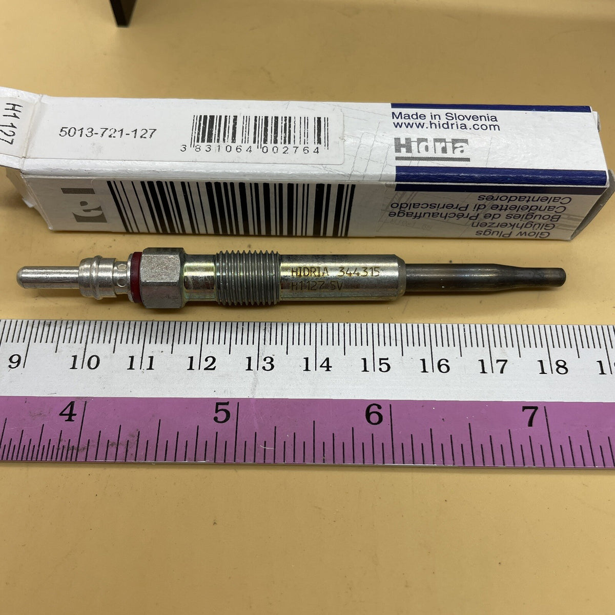LVGP226 Glow Plug Hidria 5013-721-127 Fits VW Audi Skoda Seat NOS