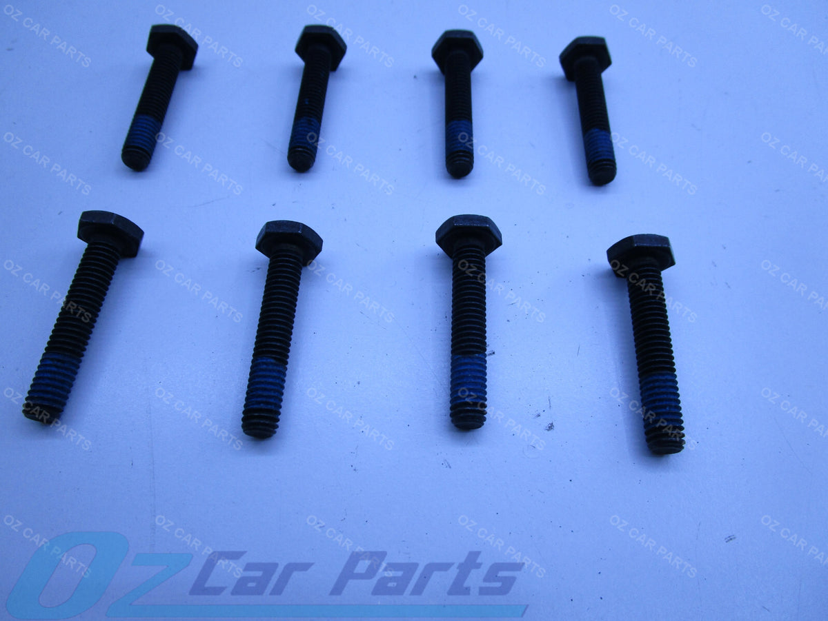 X-8 GENUINE MANUAL FLYWHEEL BOLTS SET FOR VY V6 HOLDEN COMMODORE GETRAG GEARBOX