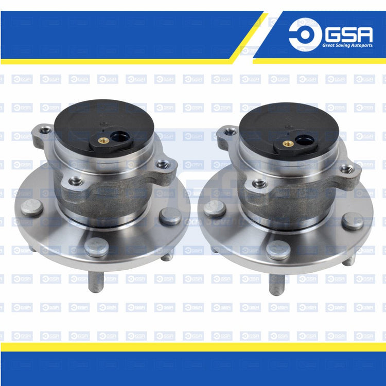 2x Rear Wheel Hub Bearing Kit for MAZDA 3 BK BL Inc MPS & SP23 MAZDA 5 CW CR19