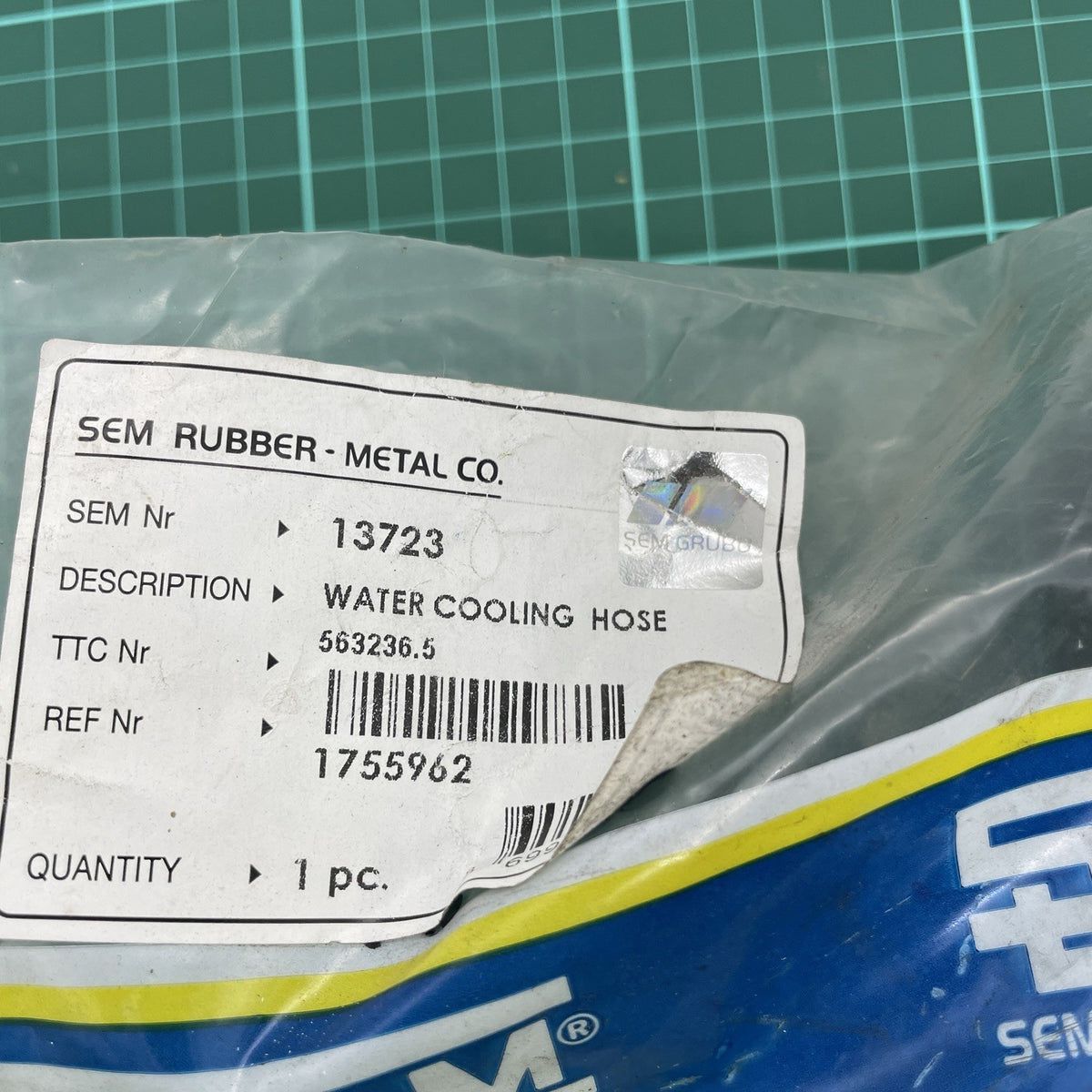 SEM 1755962 13723 fits SCANIA Compass Radiator Engine Hose 40N0585 NOS