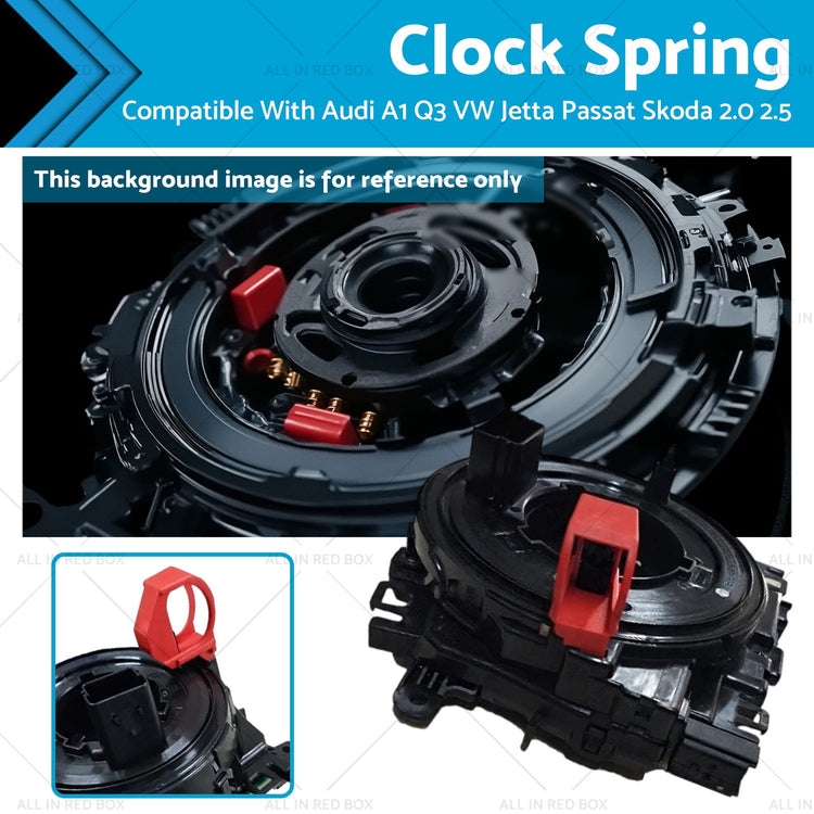 Clock Spring w/Angle Sensor Suitable for Audi A1 Q3 VW Jetta Passat Skoda 2.0