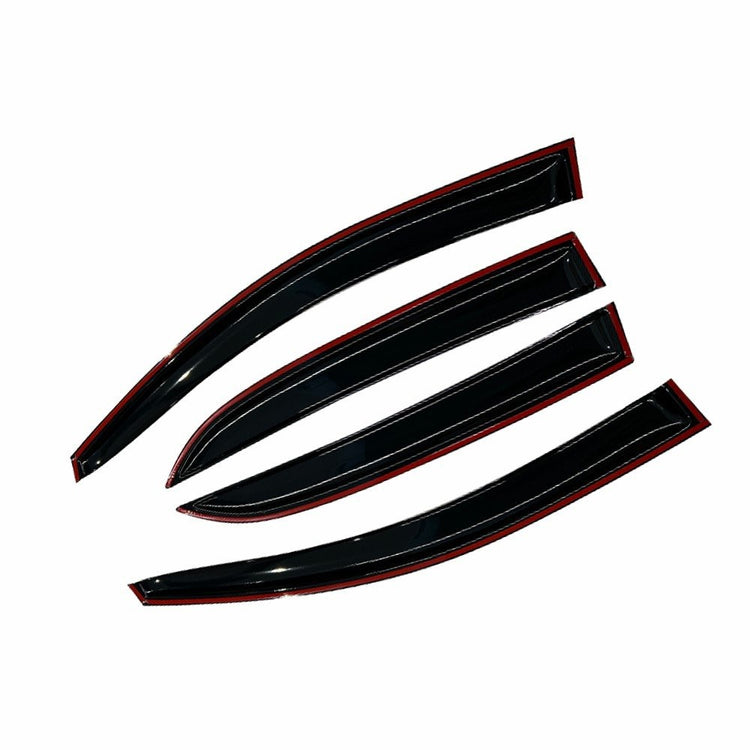 4x Weathershields Window Visor Weather Shield for Kia Picanto 2017-2025 5DOOR
