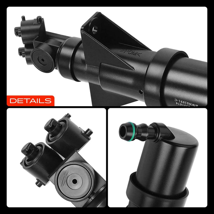 2x Front Left Right Headlight Washer Nozzle for Audi A4 8D2 8D5 A6 4B2 4B4 94-05