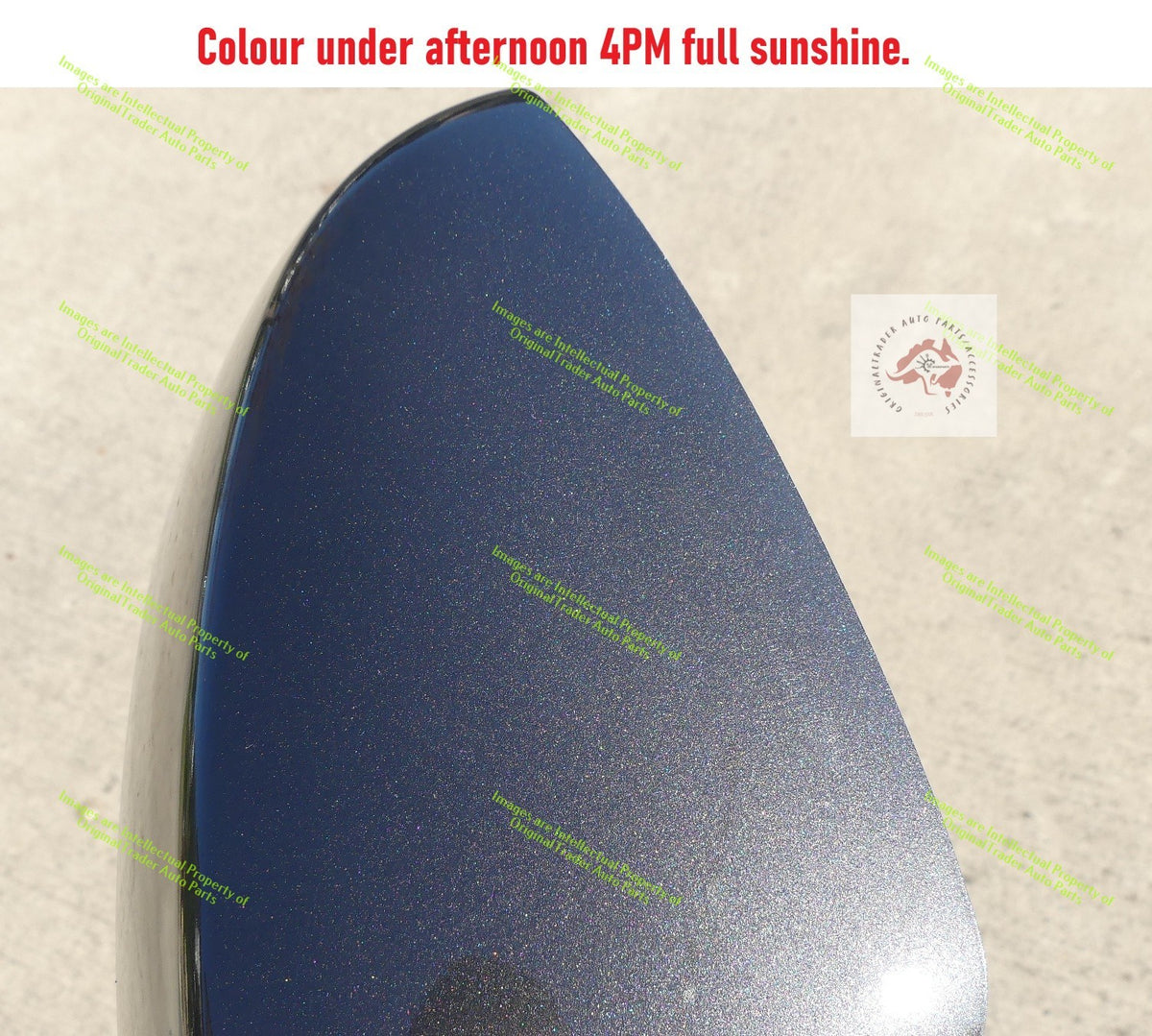 RIGHT Side Mirror Case Cap Housing Mazda 3 BN Series Machine Grey Metallic 46G