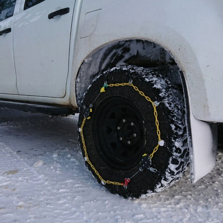 Autotecnica 12mm snow chains Premium Autofit fits 225/75x17.5 tyre size