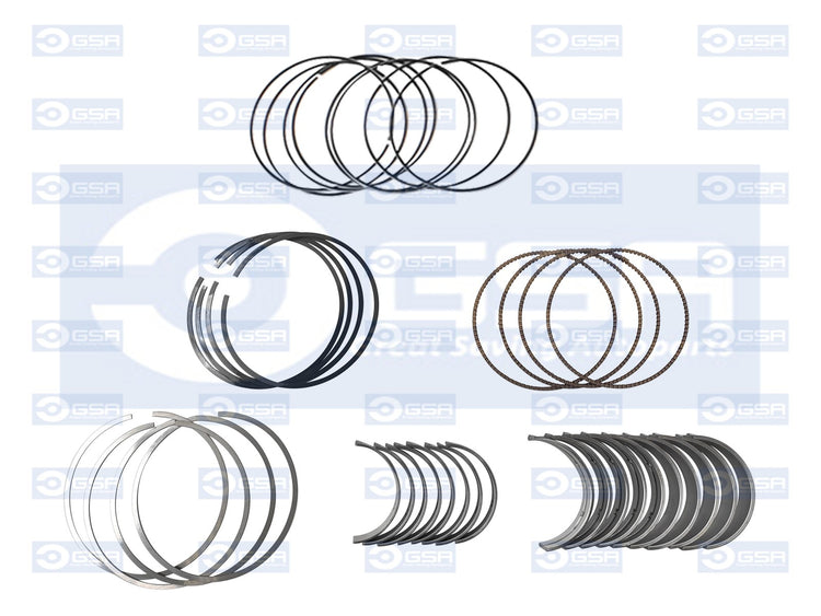2AZ-FE 2.4L Engine Overhaul Rebuild Kit w/ Crankshaft Rods for Toyota 1340128030
