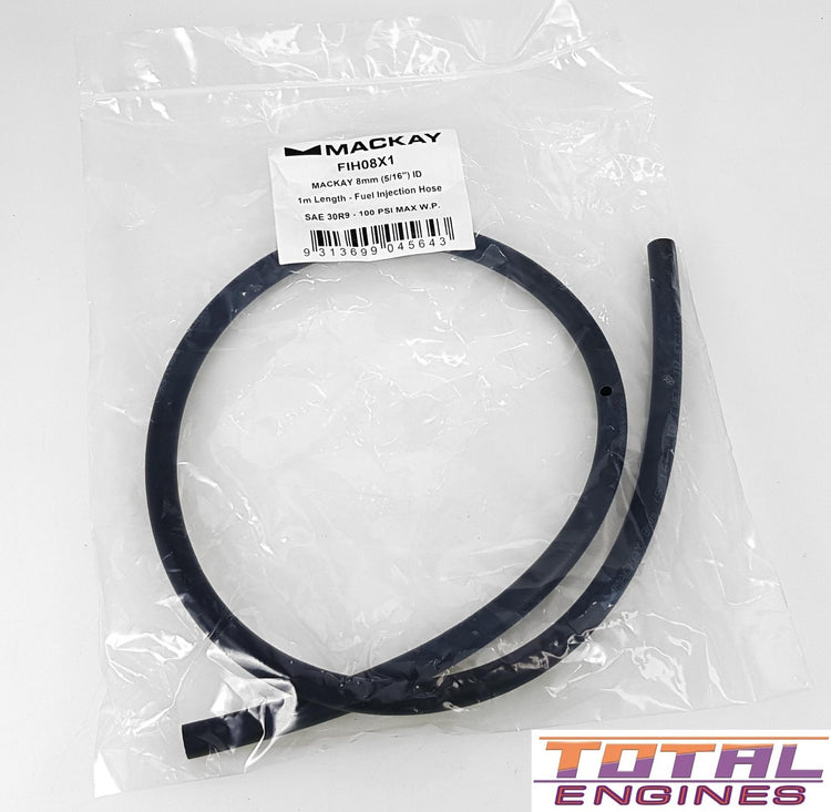 Mackay Fuel Hose - 8mm (5/16") ID x 1m Length - FIH08X1
