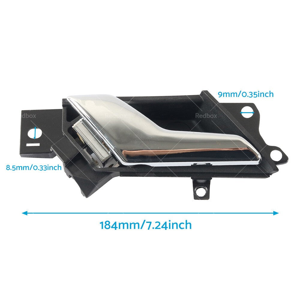 LH Passengers Inner Door Handle Chrome Fit For Holden Captiva 5 Seater 2006-2018