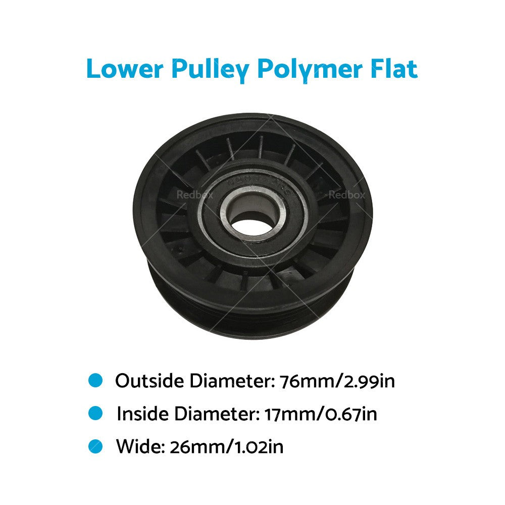 2x Drive Belt Idler Pulley Suitable for Ford Falcon 4.0L 94-16