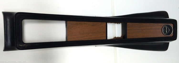 FORD CAPRI MK1 GT 1600 GT XL RS V6 CONSOLE WOOD GRAIN PLASTIC INSERT PANELS 2PC