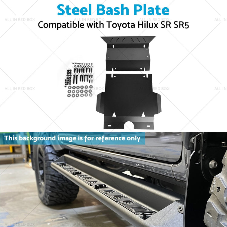 Steel Bash Plate Suitable for Toyota Hilux SR SR5 05-15 3mm