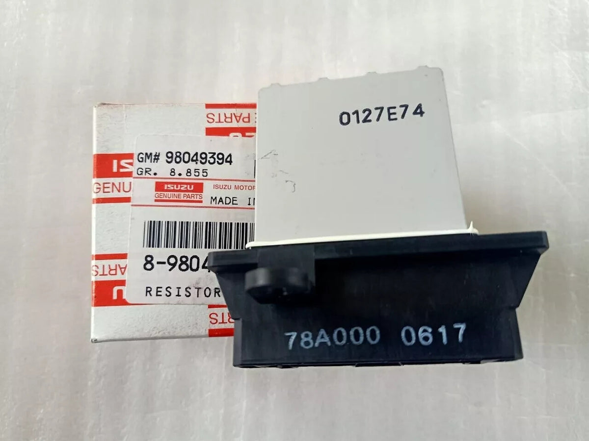 Genuine Isuzu D-MAX 2007 - 2011 Heater Fan Blower Motor Speed Resistor