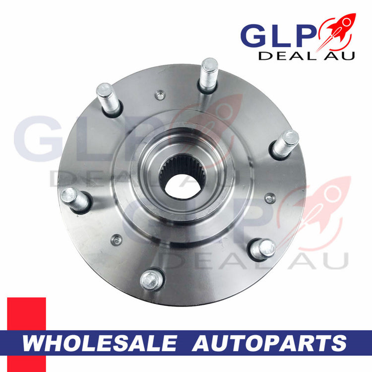 2x Front Wheel Bearing Hub For Mitsubishi Triton ML,MN,MQ,MR ABS 4WD & RWD 2006+