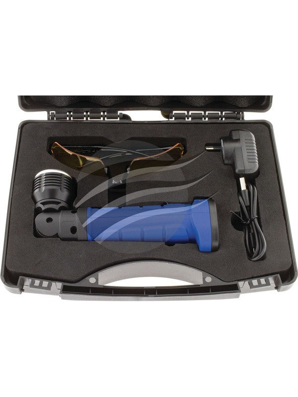 Jayair Rechargble LED UV Inspection Lamp with Goggles Li-Ion Battery (TO8740)