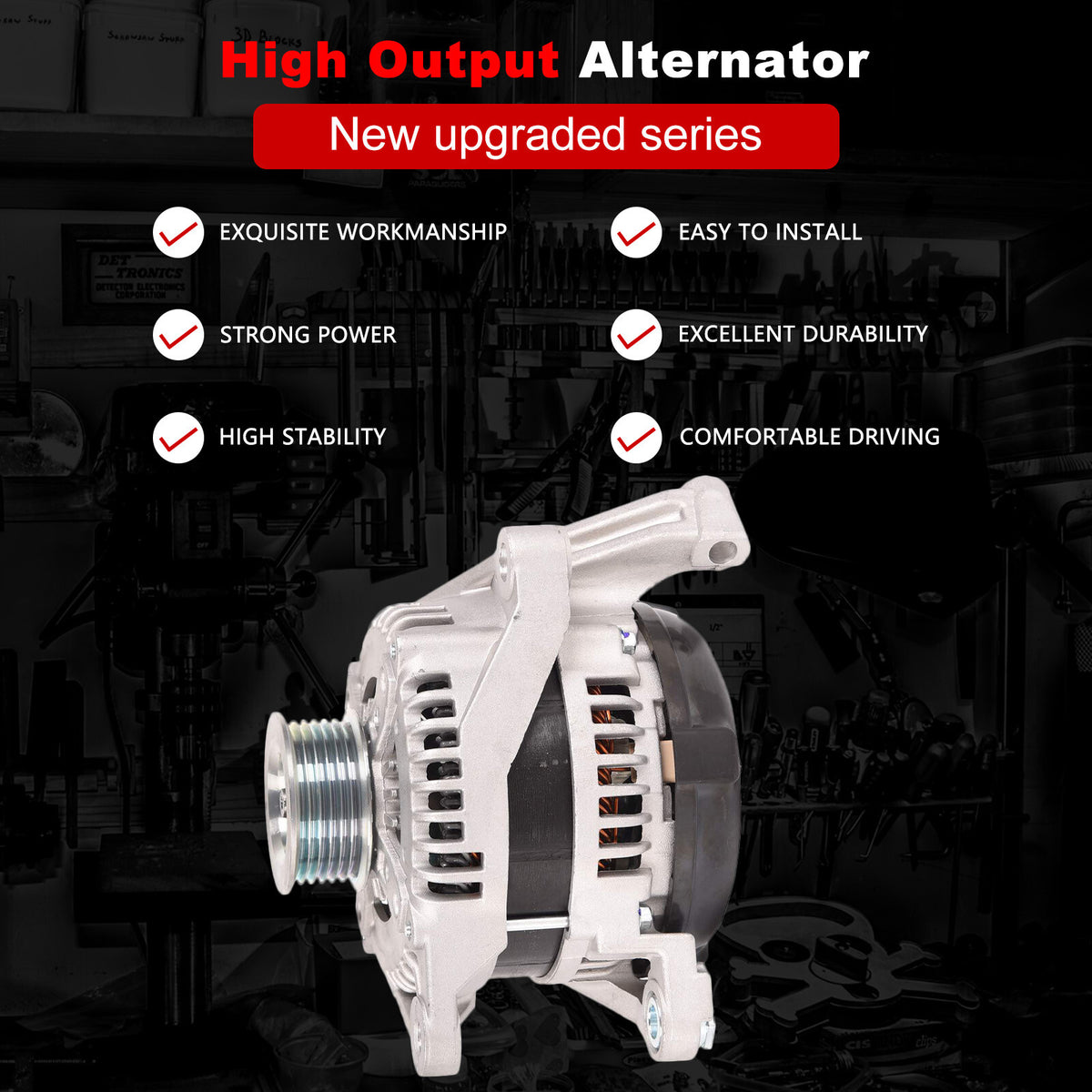NEW Alternator For DODGE NITRO 3.7 V6 4WD 06.2007 - 12.2012
