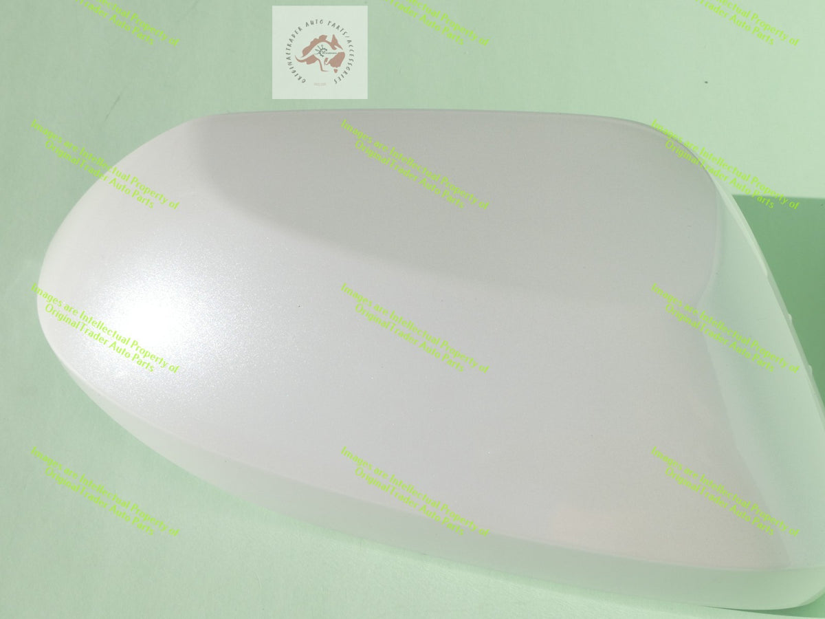 Right Side Mirror Case Cap for Toyota Corolla E210 Series Frosted White 089