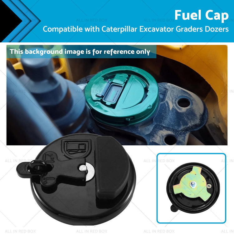Locking Fuel Cap Suitable for Caterpillar Excavator Graders Dozers 7X-7700