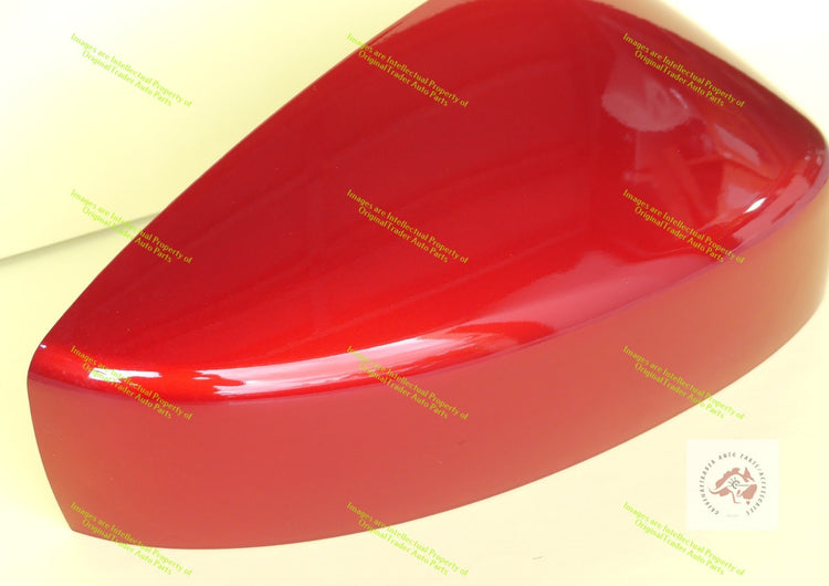 Right Side Mirror Cover Case for Mazda CX-8 CX8 KG Soul Red Crystal Metallic 46V