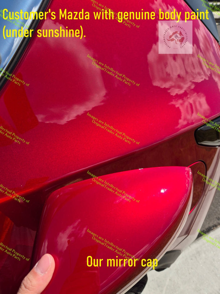 Left Door Mirror Cap Case Cover Mazda CX-9 CX9 TC Soul Red Crystal Metallic 46V