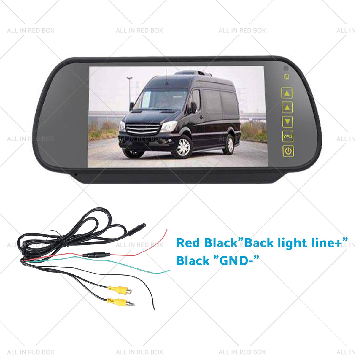 Brake Light Backup Camera 7 Monitor Suitable for Mercedes Sprinter 2006–2019