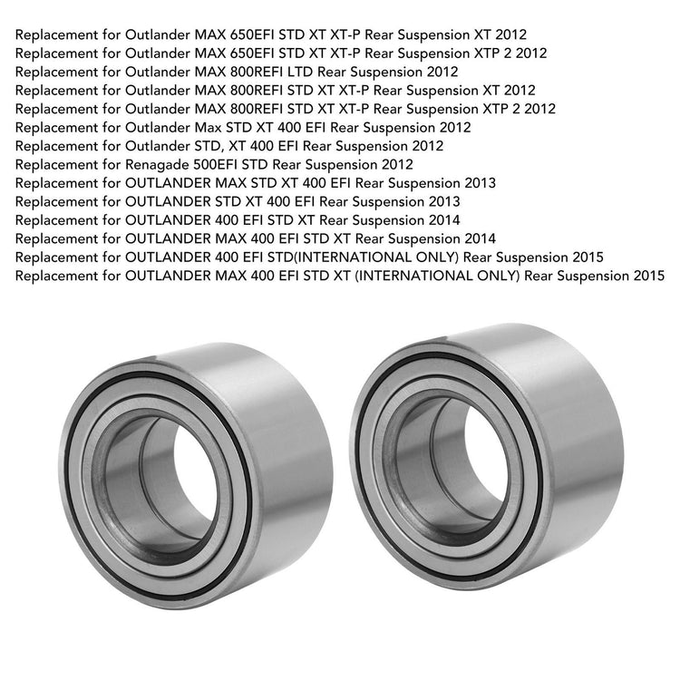 Trailing Arm Bearings Wheel Bearings Kit 2pcs 293350037 For ATV