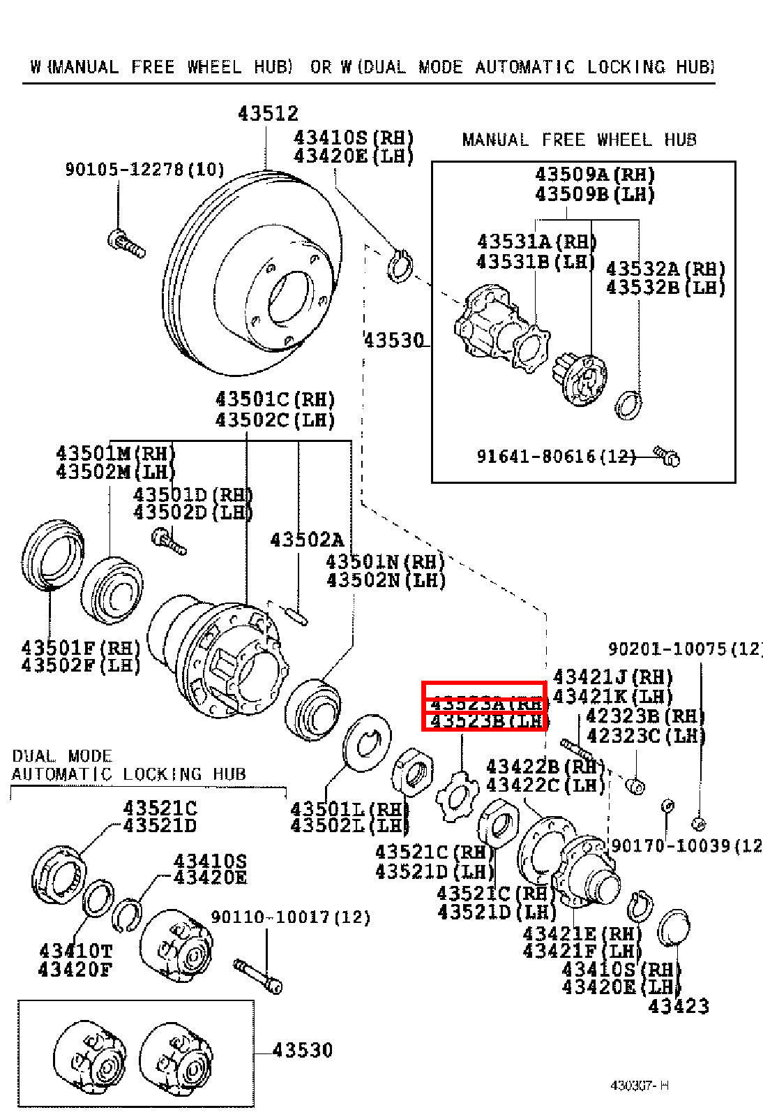 Genuine Dyna LY230 LY220 Dyna ToyoAce KDY220 Front Wheel Bearing Lock Tab Washer