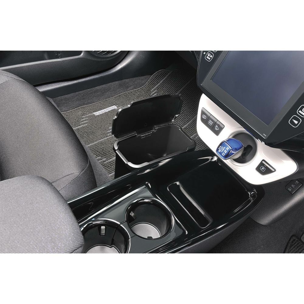 Carmate Center Console Trash Can Black CZ488