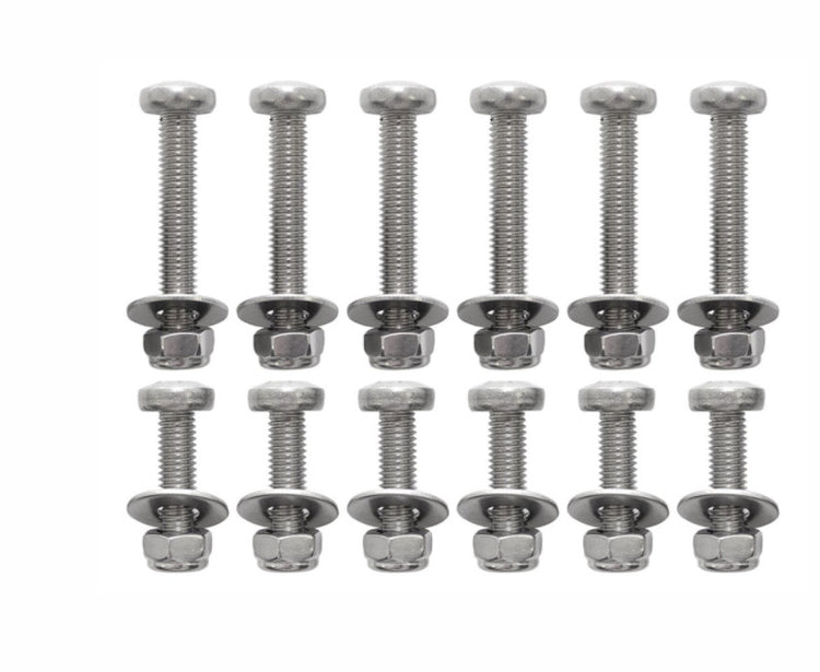 Land Rover Defender Puma Rear SS Door Bolt Kit
