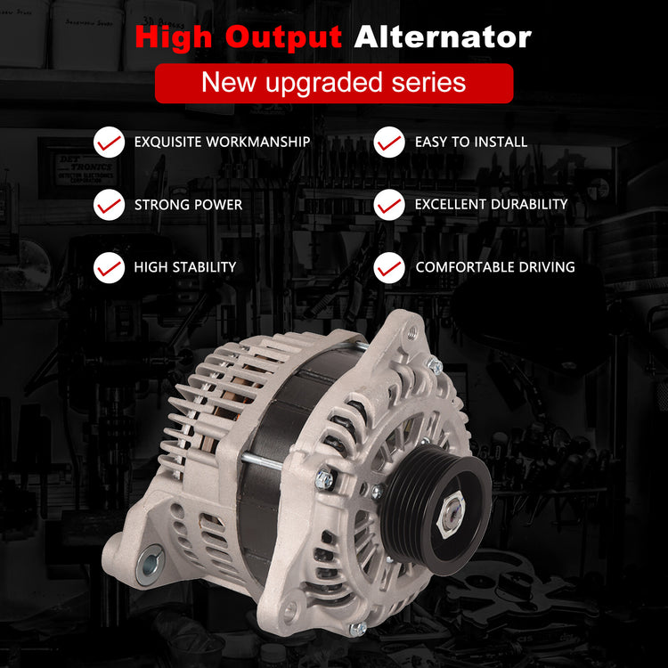 Alternator fit Nissan Skyline V36 VP36 engine VQ35HR 3.5L Petrol 06-08 3 pins