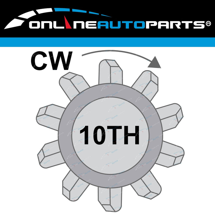 Starter Motor for Toyota Hilux LN86 LN106 LN107 LN111 4cyl 3L 2.8L 1988-1999