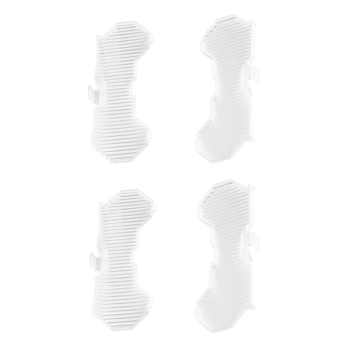 4x 7inch Round LED Transparent Light Cover For Maxpeedingrods Driving Lights