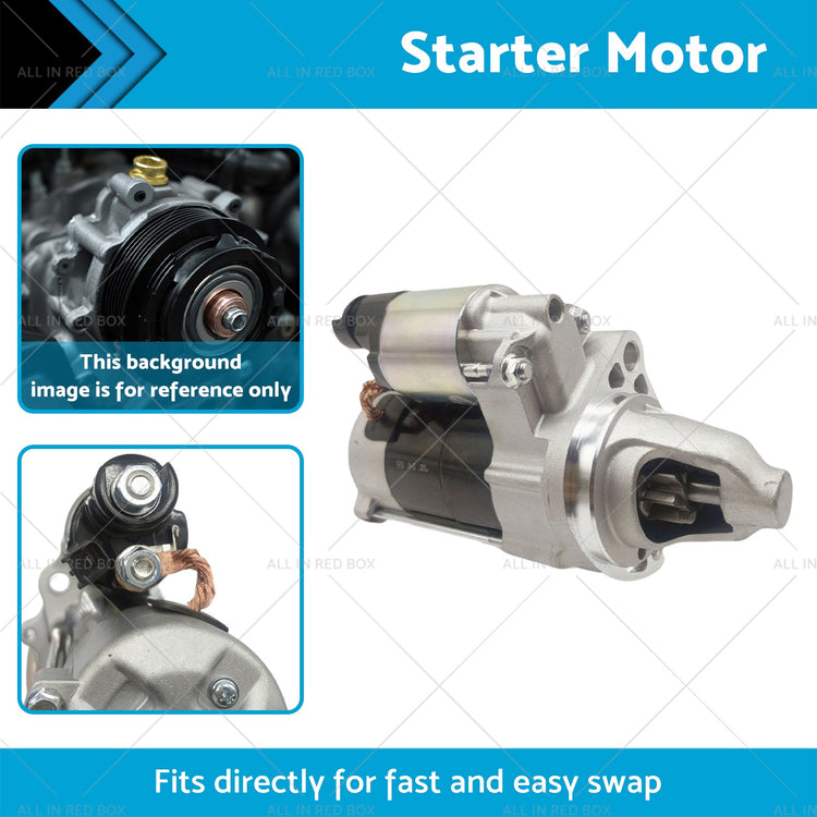 Starter Motor Suitable For Honda GE GG GP Hatchback 1.3 4cyl Petrol L13Z1 08-14
