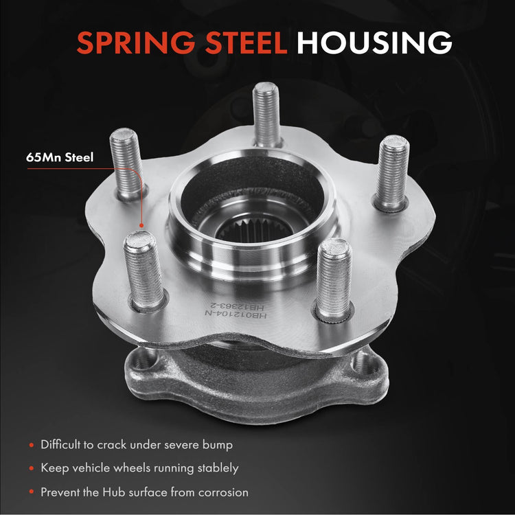 1x Rear Left or Right Wheel Hub Bearing for Nissan Murano Z50 03-08 3.5L VQ35DE