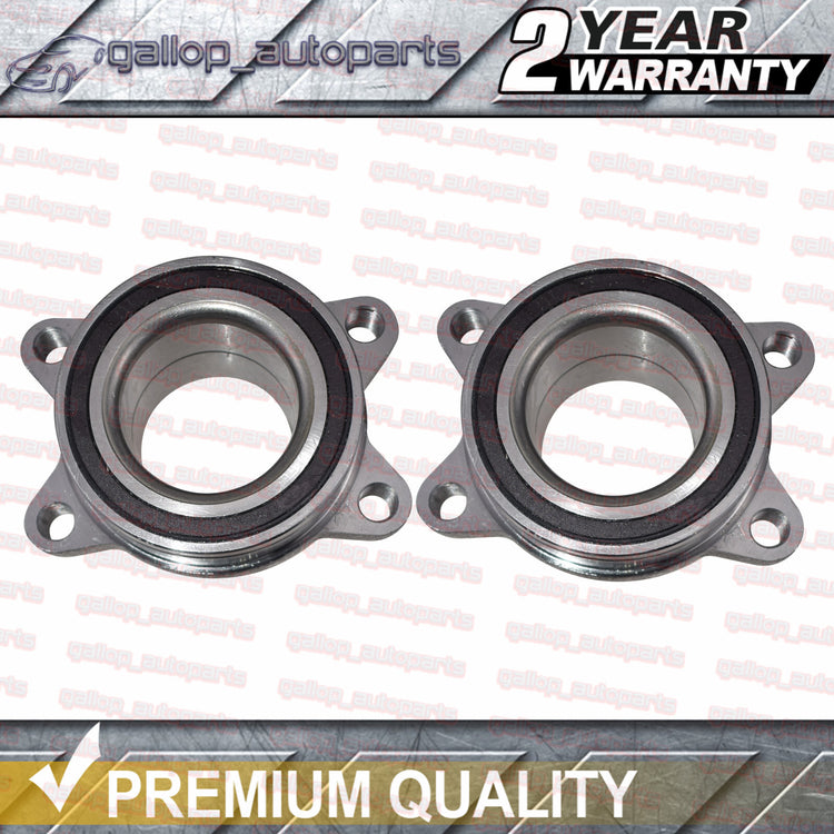2 x Front Wheel Bearing ABS for Nissan Elgrand E51 2002-2010 Magnetic Ring Seal
