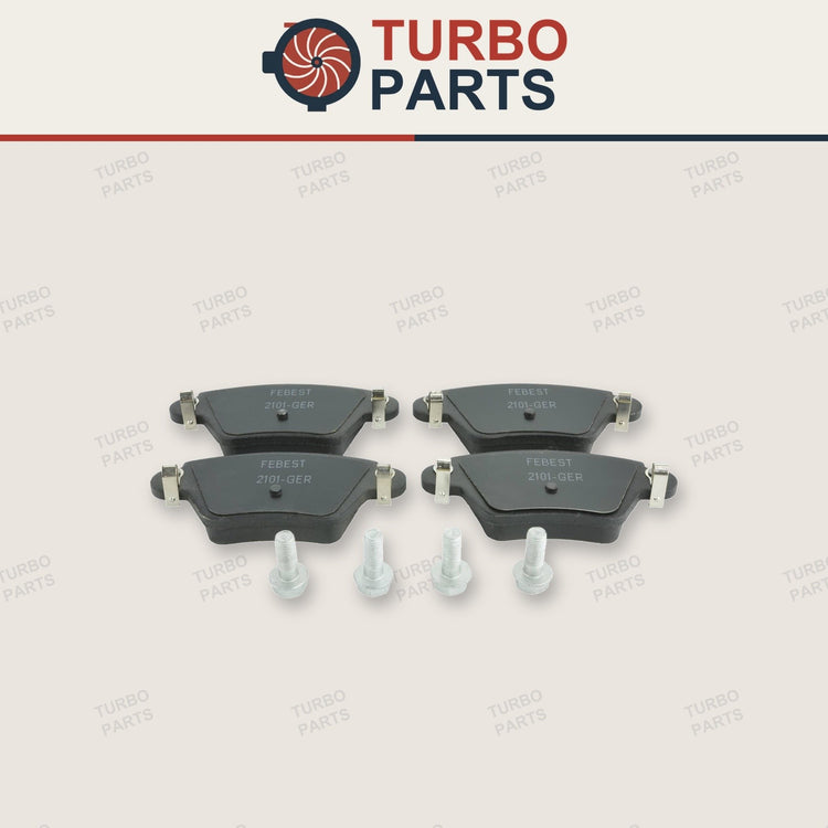 Ford Rear Pad Kit, Disc Brake - (Including Bolts, With Anti Squeal Shim)