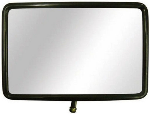 1441122 Britax Mirror Head Black Plastic Flat 232x152mm 8mm Mount Hole Utes 4WDs