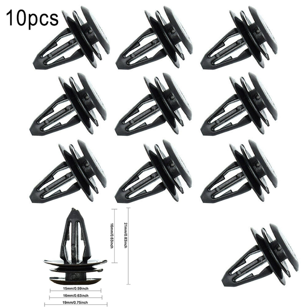 10Pack Rear Boot Load Cover Parcel Shelf String Cord Clips Retainer for MG ZS/3