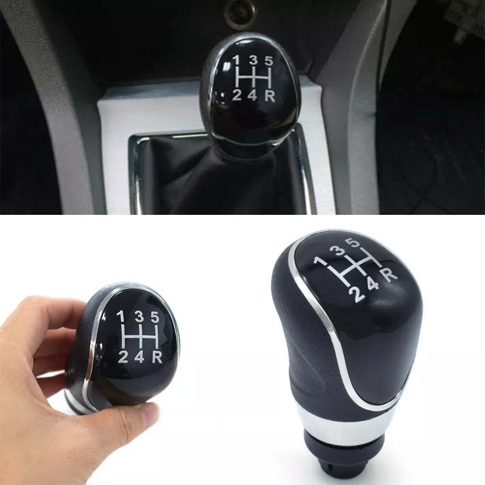 5 Speeds Gear Stick Shift Knob For Ford Focus MK2 MK3 7 C-MAX S-Max B-Max Fiesta