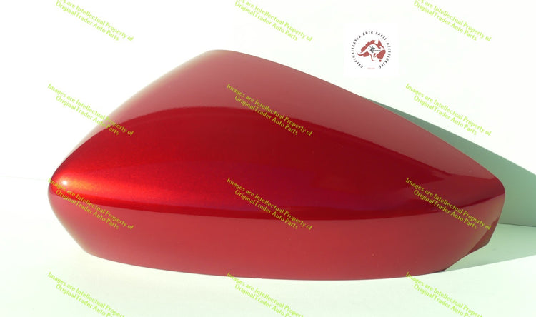 Left Door Mirror Cap Housing for Mazda CX30 CX-30 Soul Red Crystal Metallic 46V