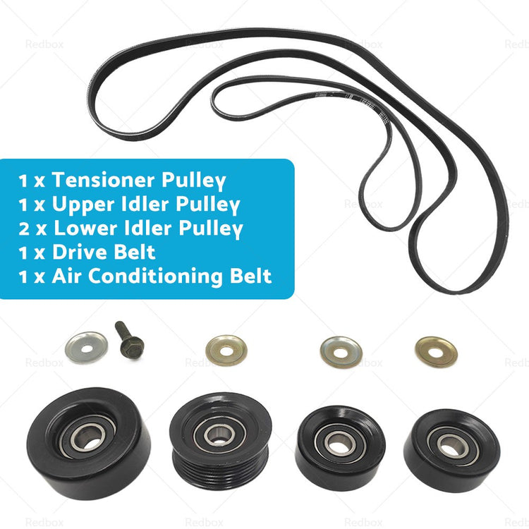 Belt Idler & Pulley Kit Suitable for Holden Commodore Adventra VT VX VU VY V