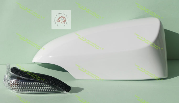 Right Door Mirror Cap Case Cover for Toyota Corolla E170 E180 Glacier White 040